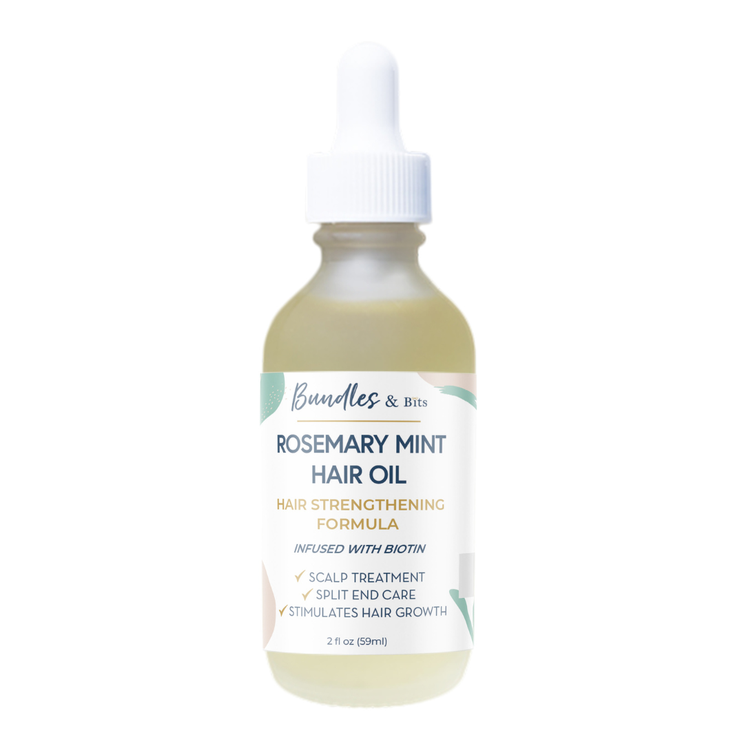 Rosemary Mint Hair Treatment Growth Oil_Front