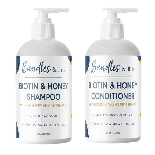 Biotin & Honey Shampoo and Conditioner