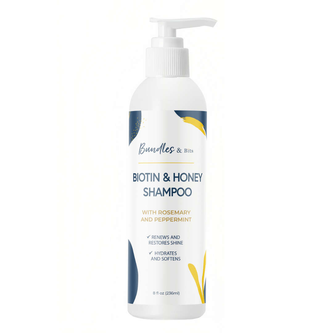 Biotin & Honey Shampoo Hair Care Products_Front