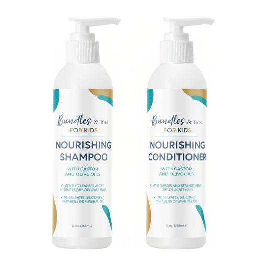 Bundles & Bits KIDS Nourishing Shampoo and Conditioner